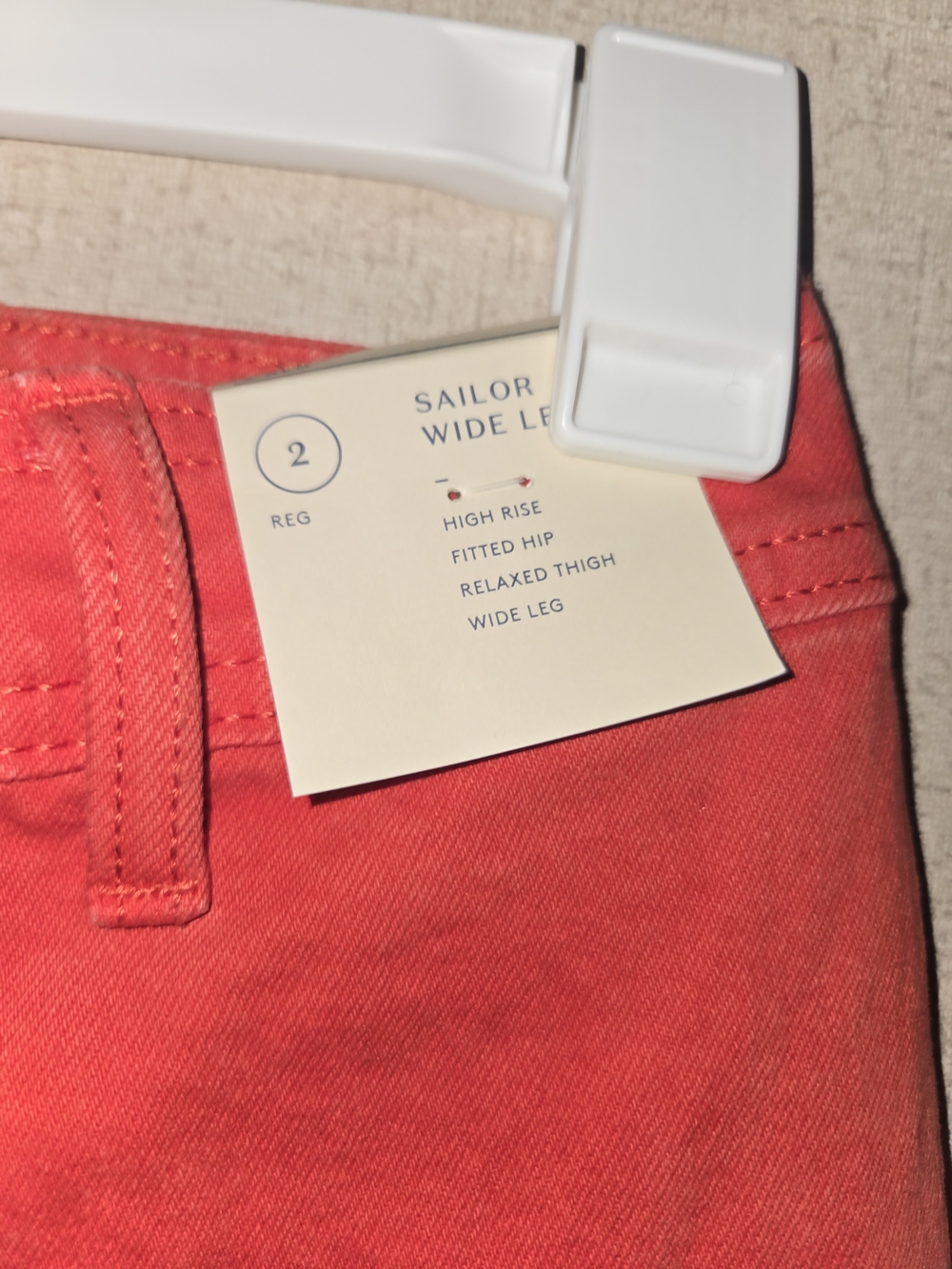 Universal Thread Wide-Leg Jeans in Rust - Picture 4 of 4